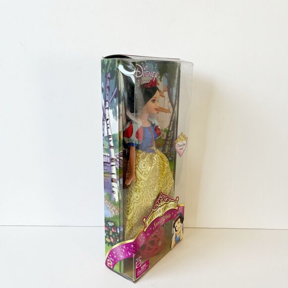 2005 Disney Princess Glitter Princess Snow White Doll W/ Tiara New In Box - Picture 3 of 10